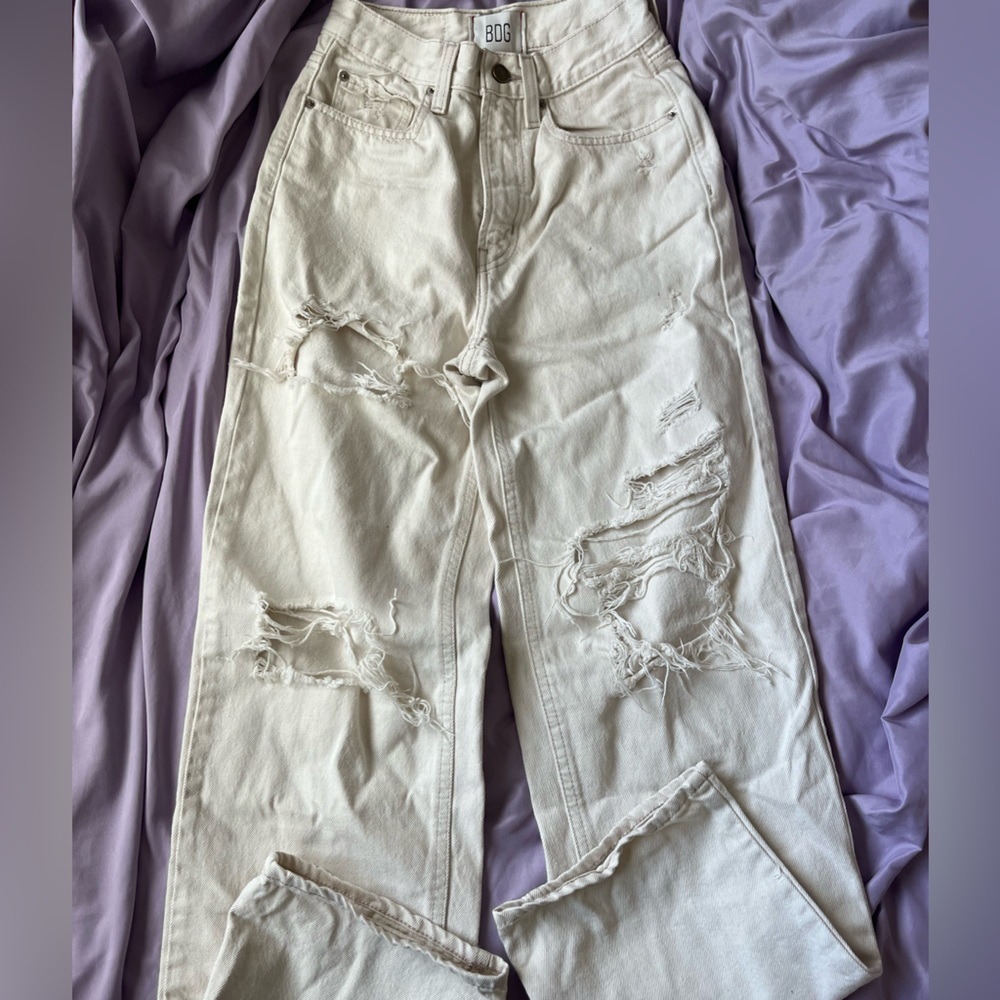 Urban Outfitters BDG high rise baggy jeans, size 25.